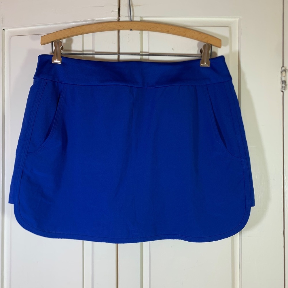 Vineyard Vines Womens Performance Skort Blue Active Golf Tennis Pickleball M